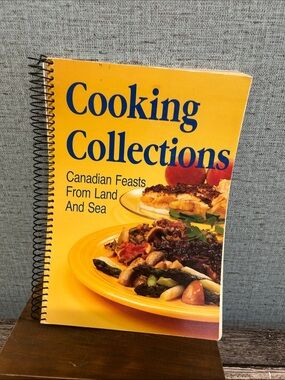 Cooking Collections Canadian Feasts Land Sea Cookbook Vintage Spiral